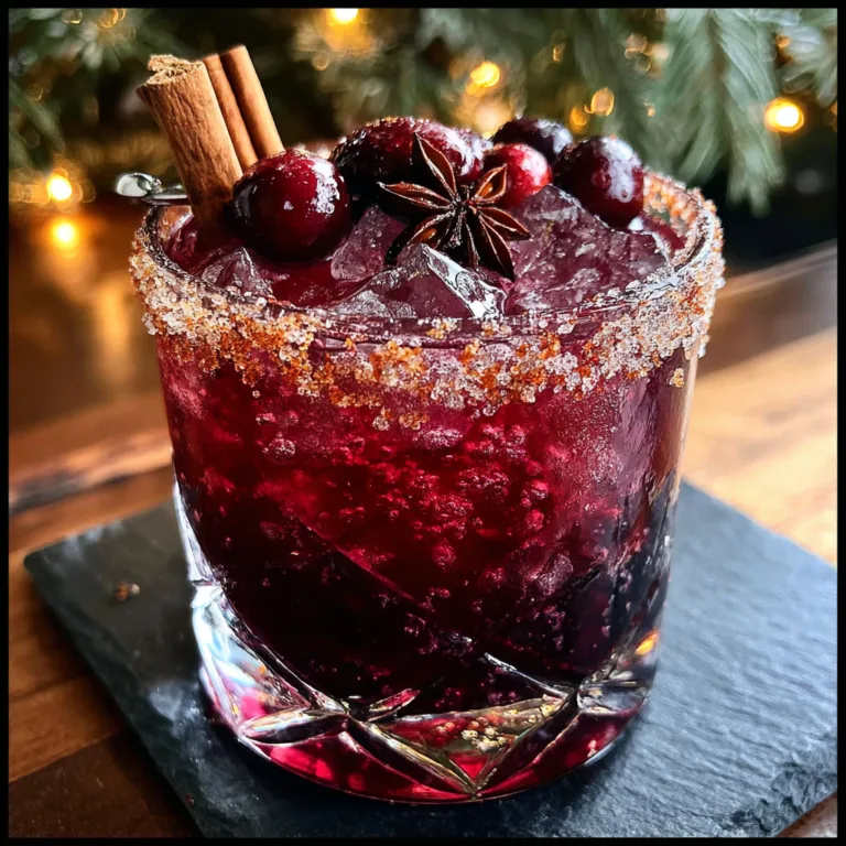 Spiced Christmas Margarita Recipe
