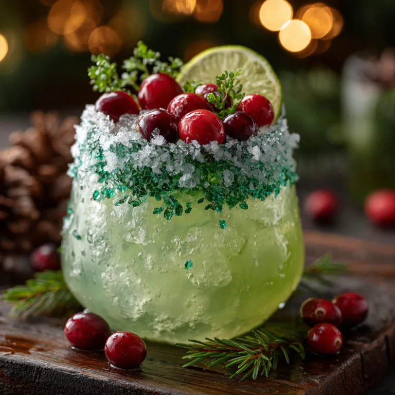 The Ultimate Holiday Mistletoe Margarita Recipe
