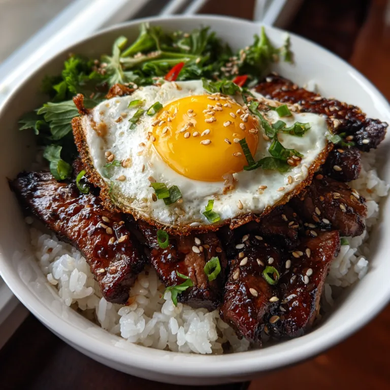 Steak Rice Bowl