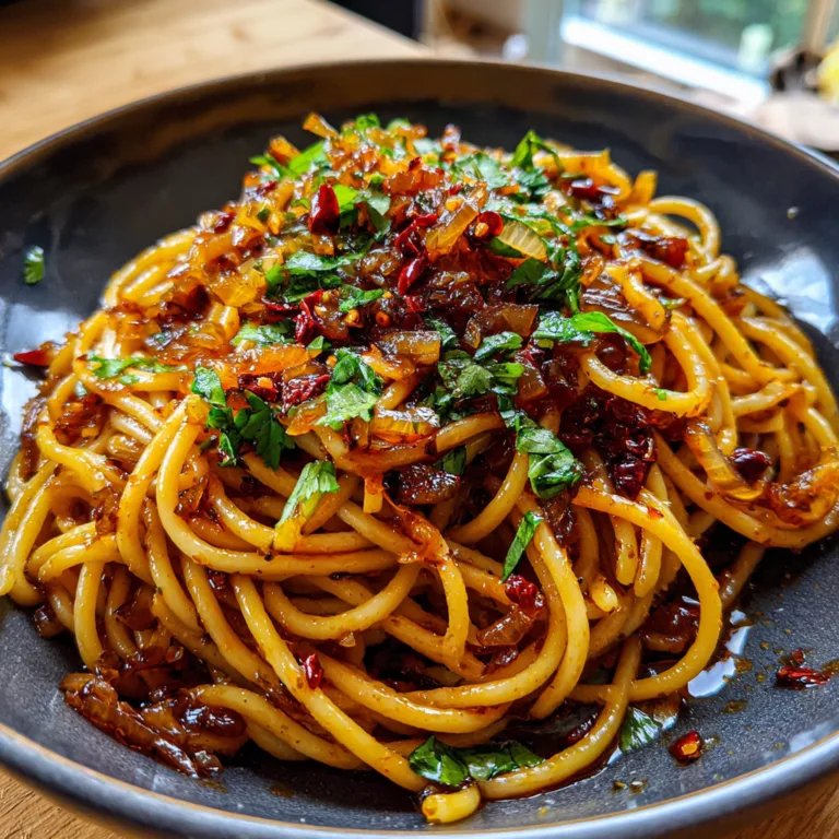 Chilli Onion Pasta