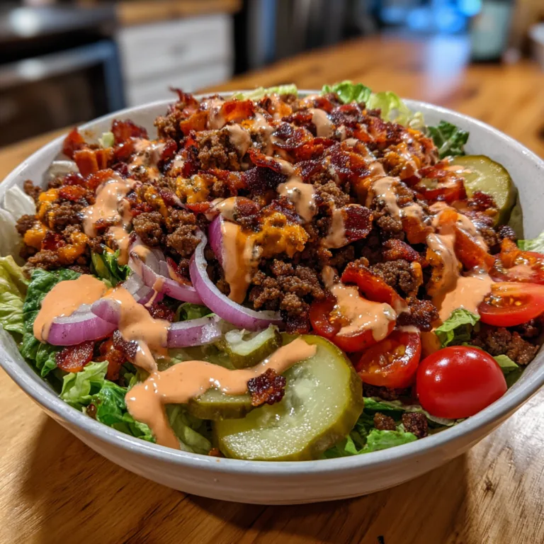 Loaded Burger Bowls Recipe