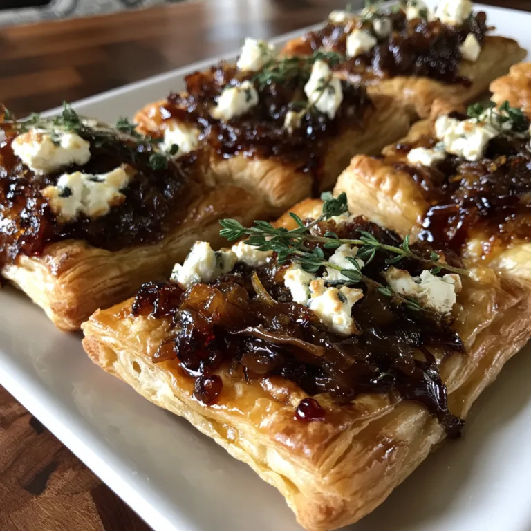 Onion Goat Cheese Tart