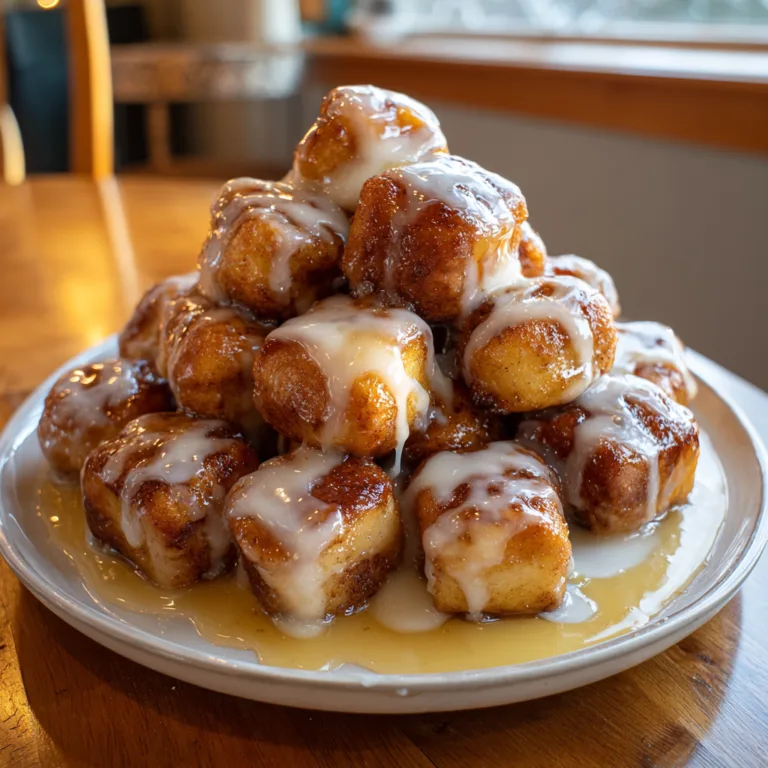 Cinnamon Roll French Toast Bites Recipe