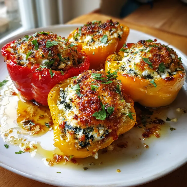 Ricotta Stuffed Peppers