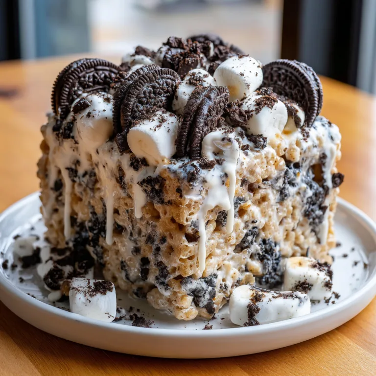 Oreo Rice Krispie Treats