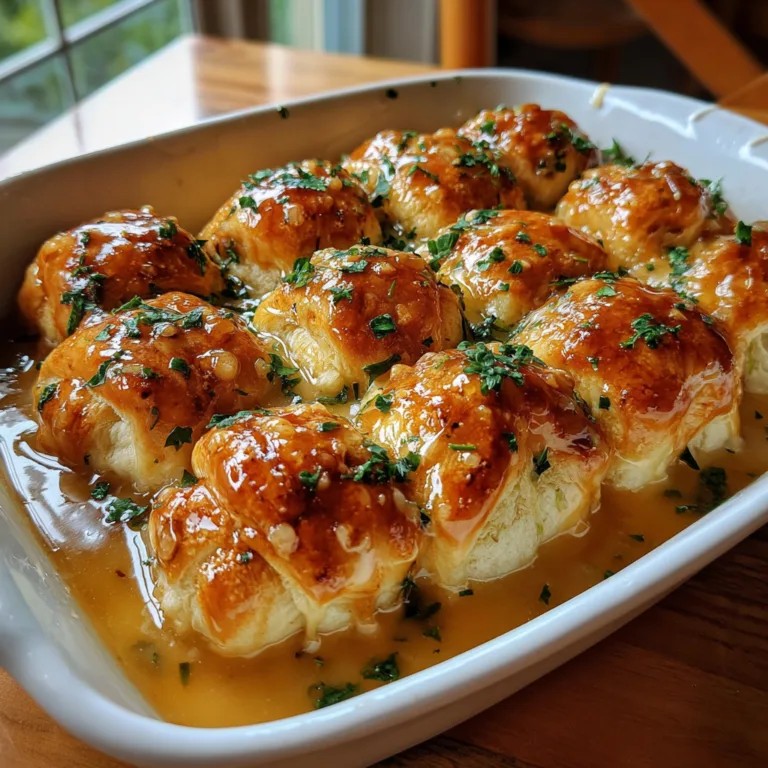 Creamy Chicken Pillows Recipe