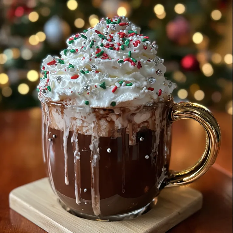 Christmas Elf Hot Chocolate Recipe