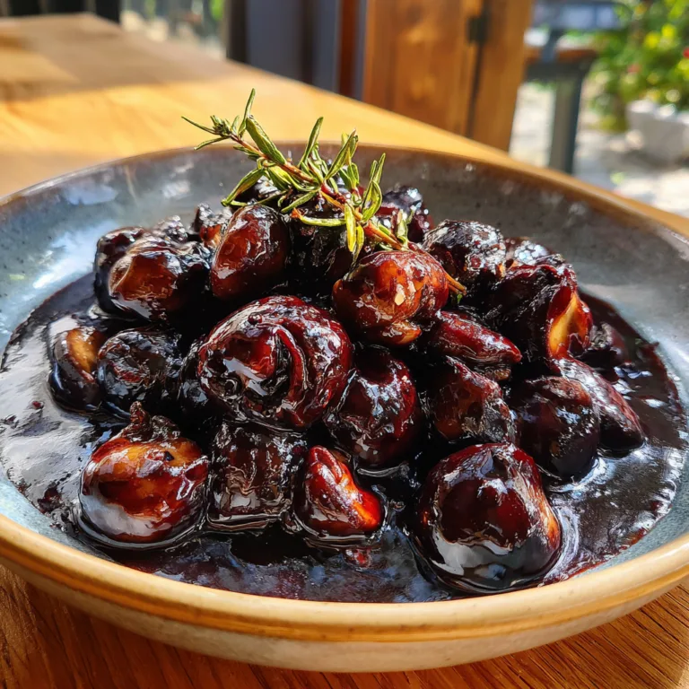 Red Wine Mushroom Sauce Recipe