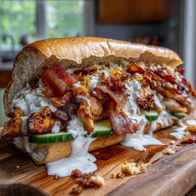 Chicken Bacon Ranch Sub