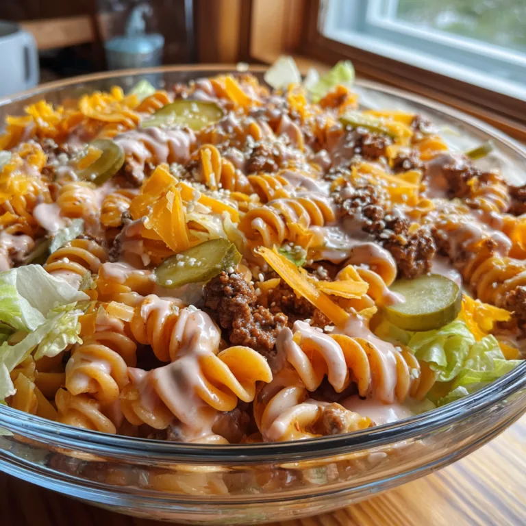 Big Mac Pasta Salad