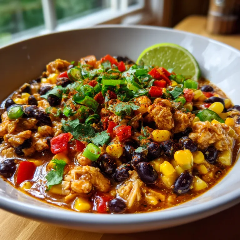 High Protein Southwest Chicken Salad Recipe