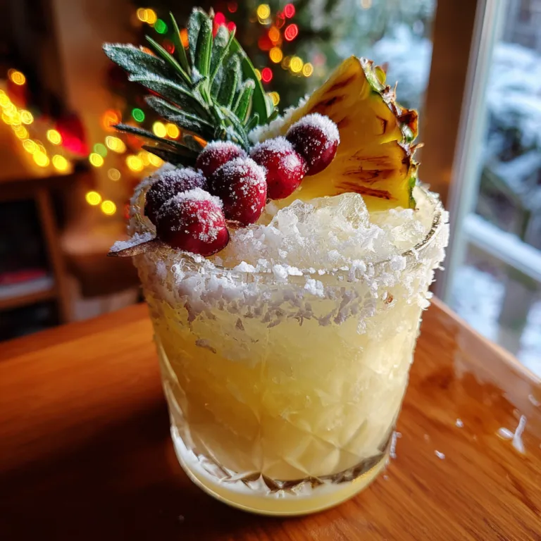Snowy Pineapple Punch Recipe