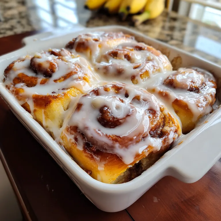 Banana Cinnamon Rolls