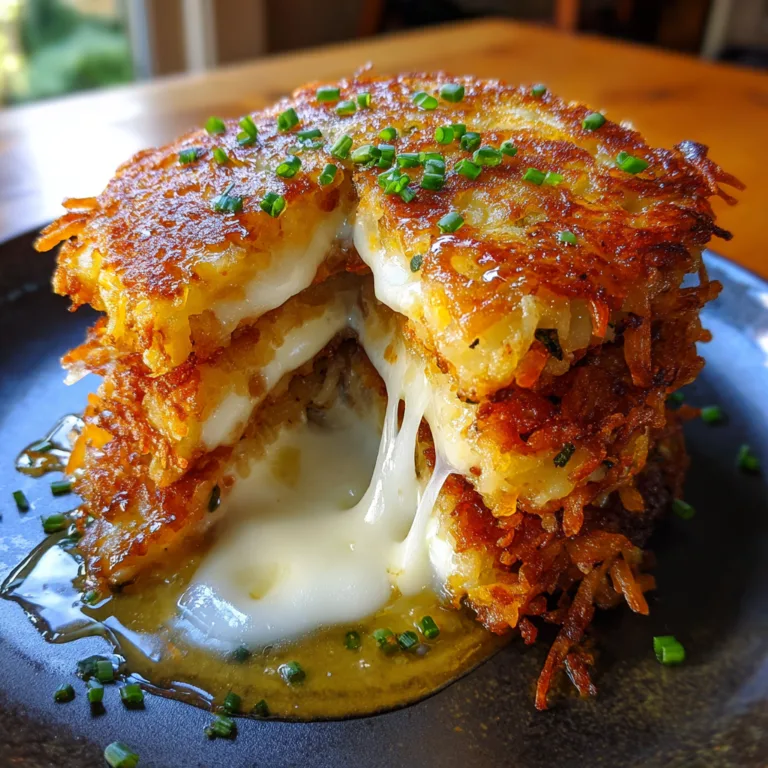 Potato and Onion Cheese Pancakes Recipe