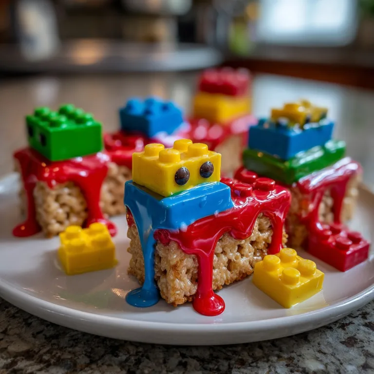 Lego Rice Krispie Treats