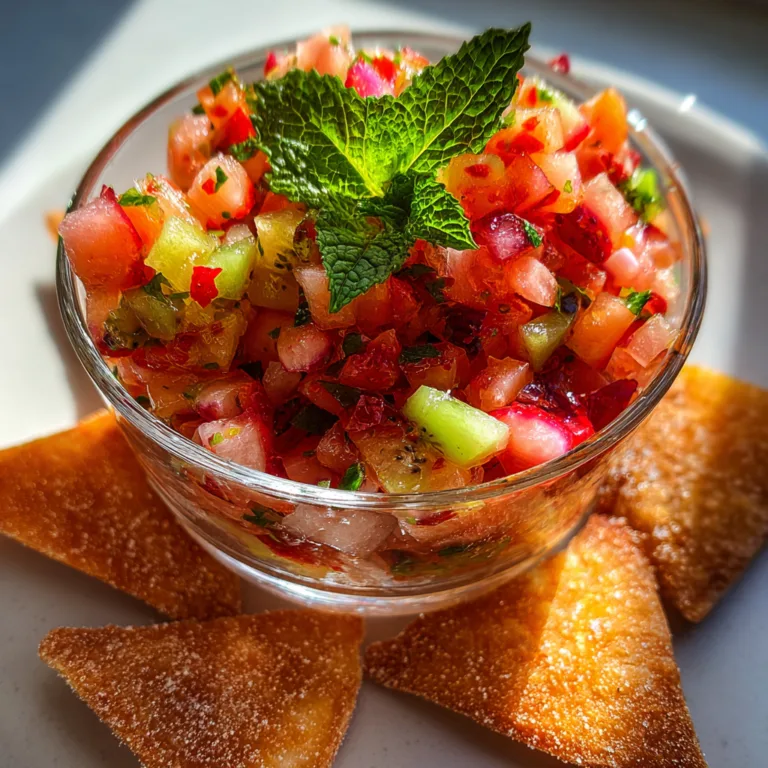 Strawberry Kiwi Salsa