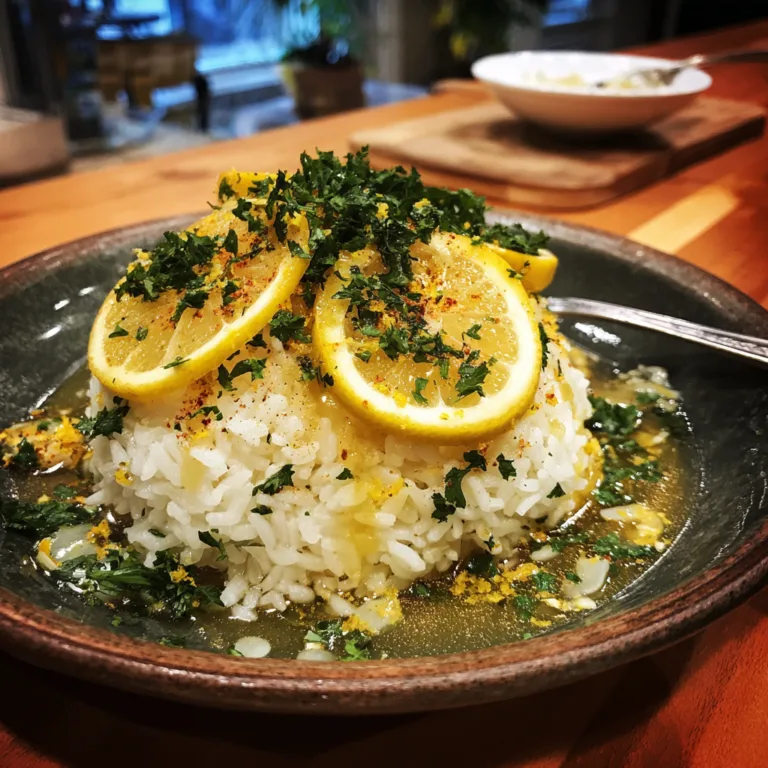 Greek Lemon Rice