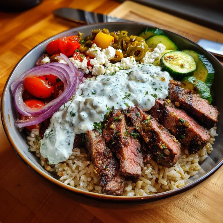 Mediterranean Steak Bowl