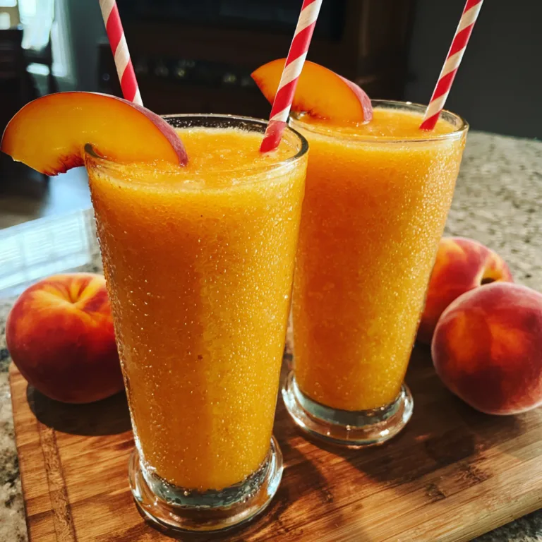 Peach Slurpee Recipe