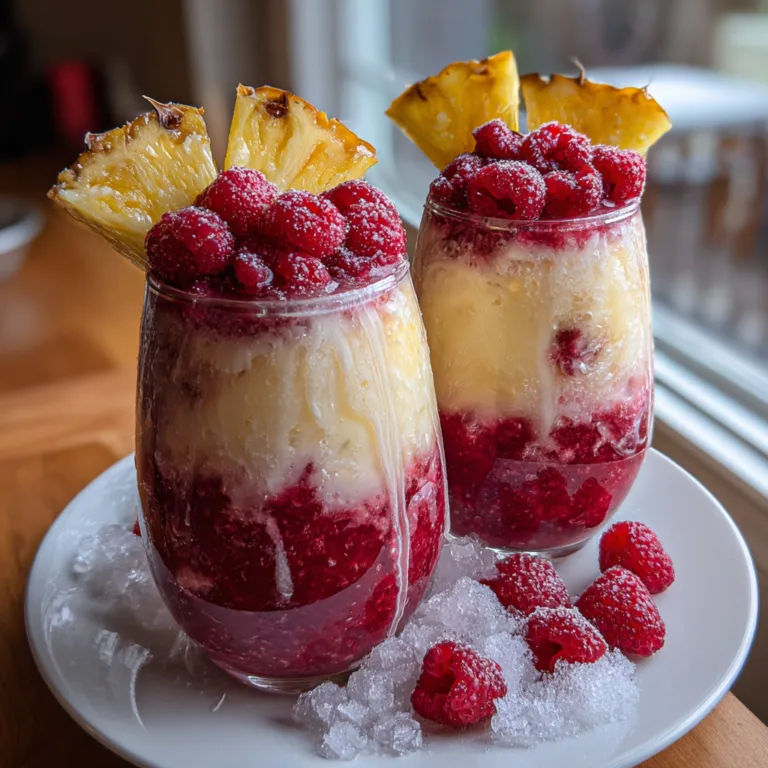 Raspberry Colada Twist