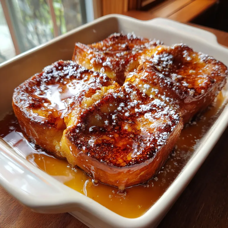 Creme Brulee French Toast