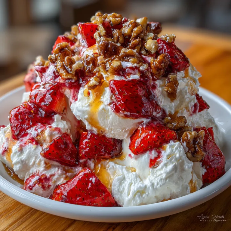 Strawberry Crackle Salad
