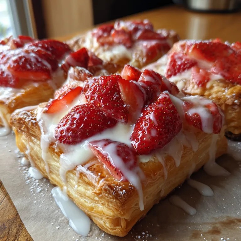 Strawberry Cream Cheese Danish