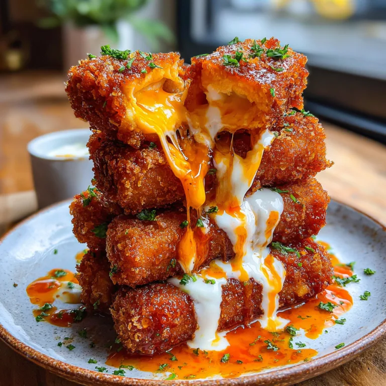Buffalo Chicken Mozz Sticks