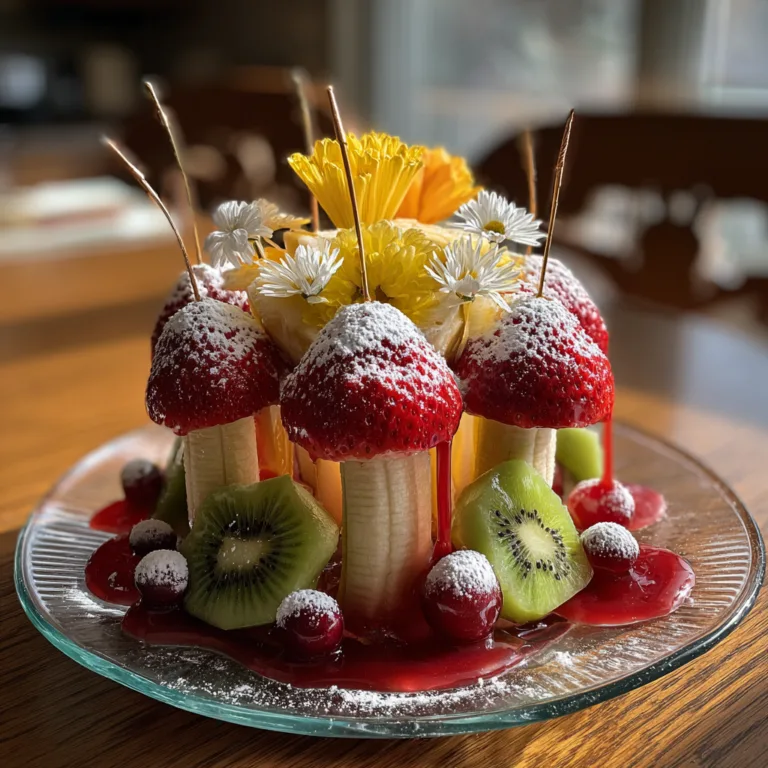 Strawberry Banana Mushrooms