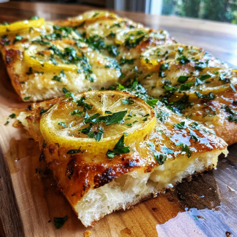 Summer Lemon Pizza