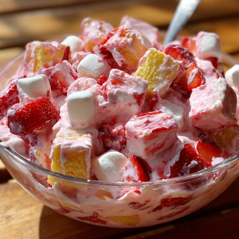 Strawberry Shortcake Fluff
