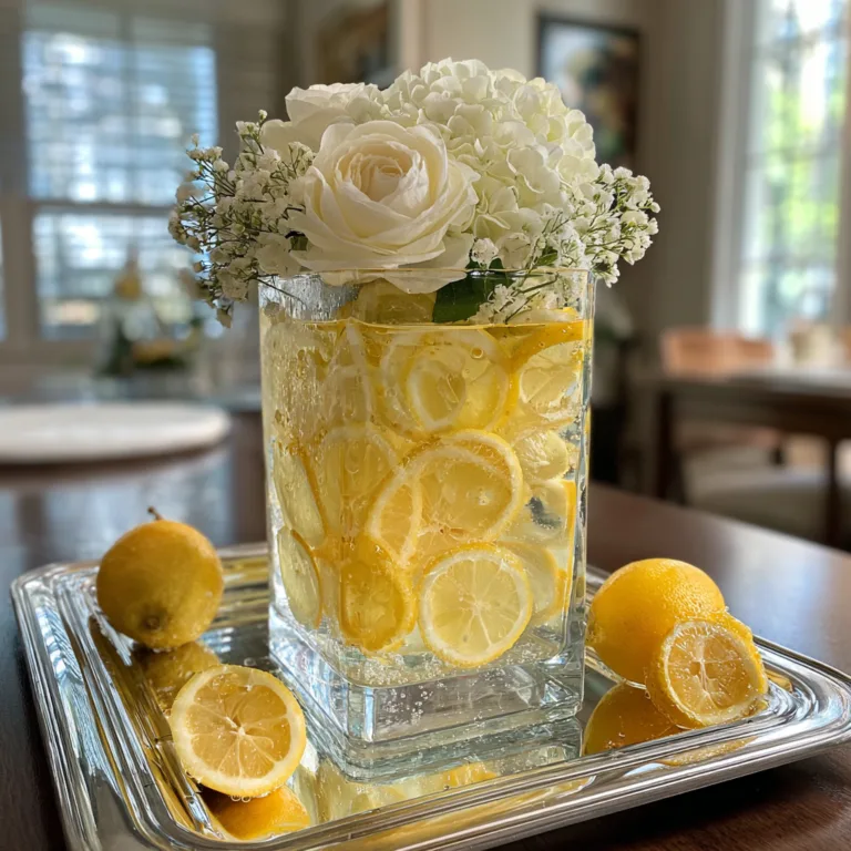 Citrus Rose Infused Water