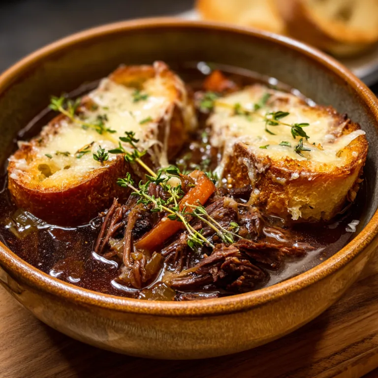 Short Rib Onion Soup