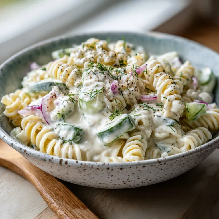Tzatziki Pasta Salad