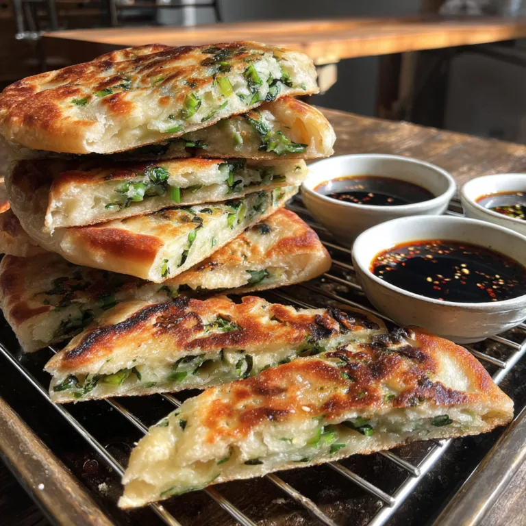 Crispy Scallion Pancakes