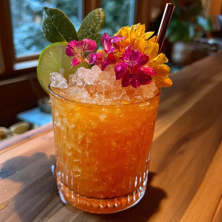 Pineapple Mango Rum Punch