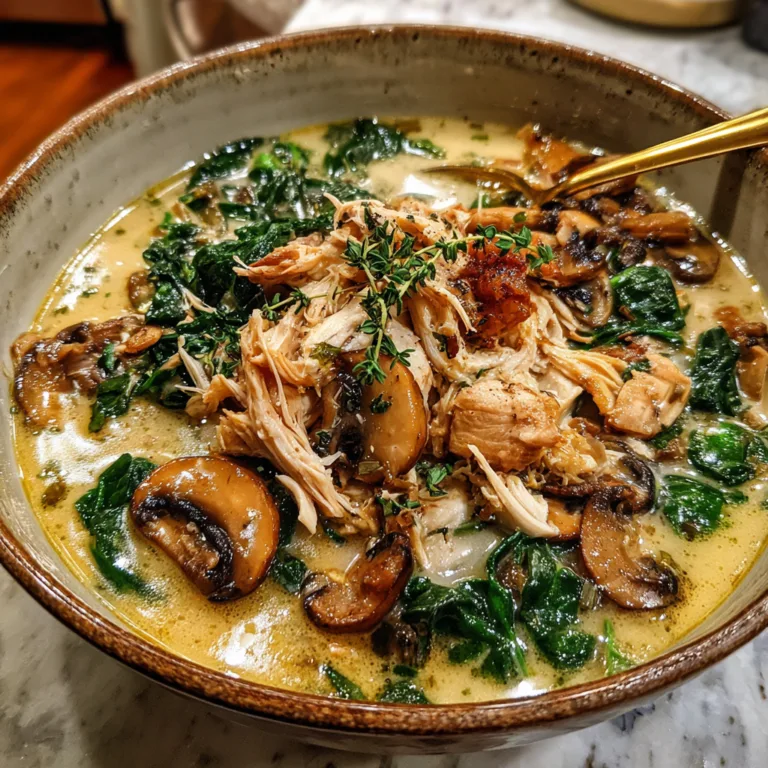 Chicken Mushroom Soup