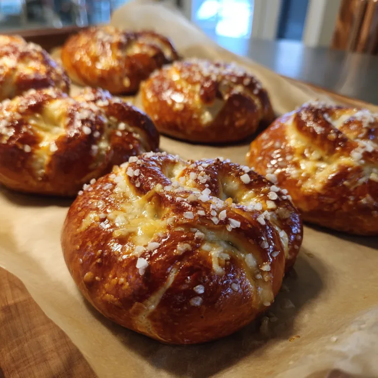Cheese Stuffed Pretzels