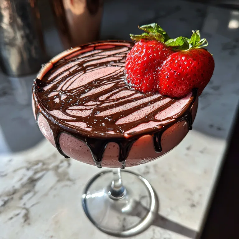 Choc Strawberry Martini