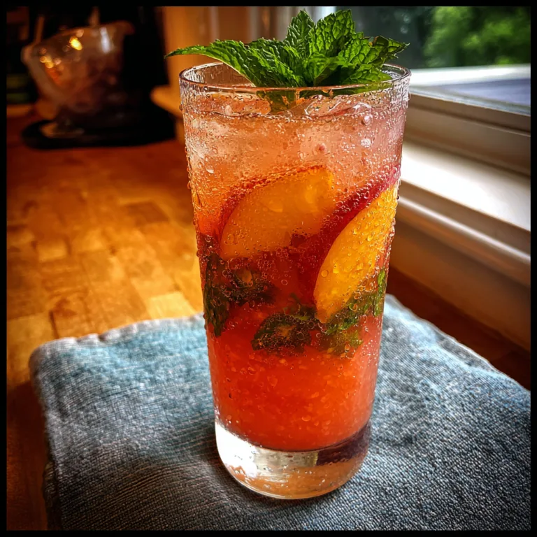 Cuban Peach Cocktail