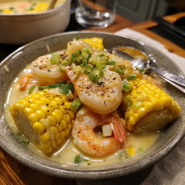 Shrimp and Corn Soup