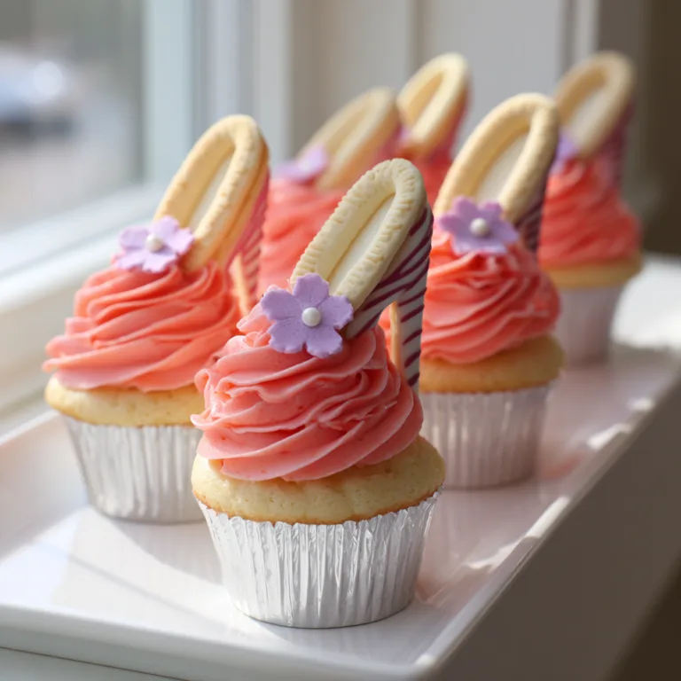 High Heel Party Cupcakes
