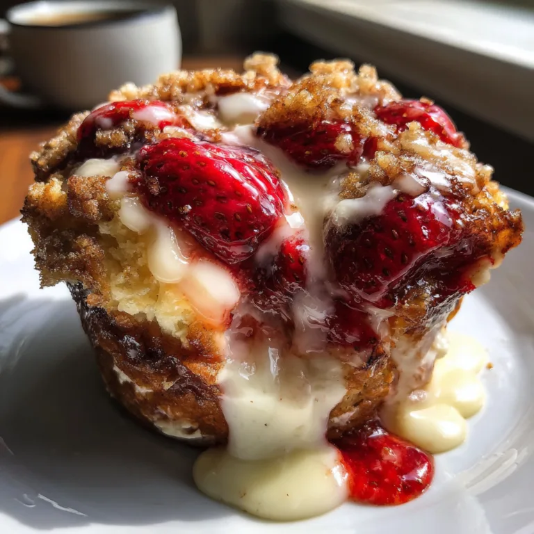 Strawberry Cream Cheese Muffins