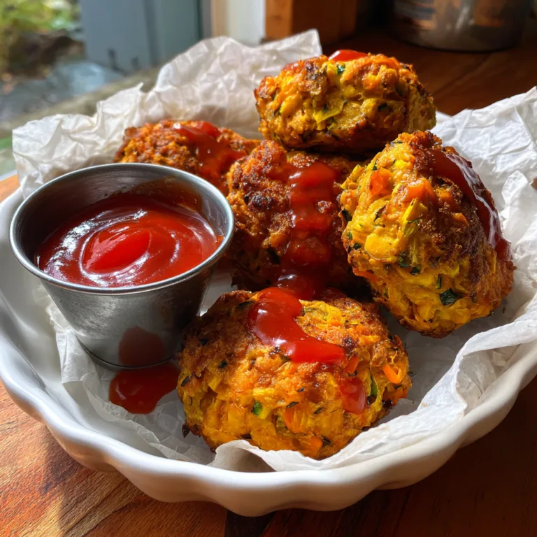 Crispy Zucchini Veggie Fritters