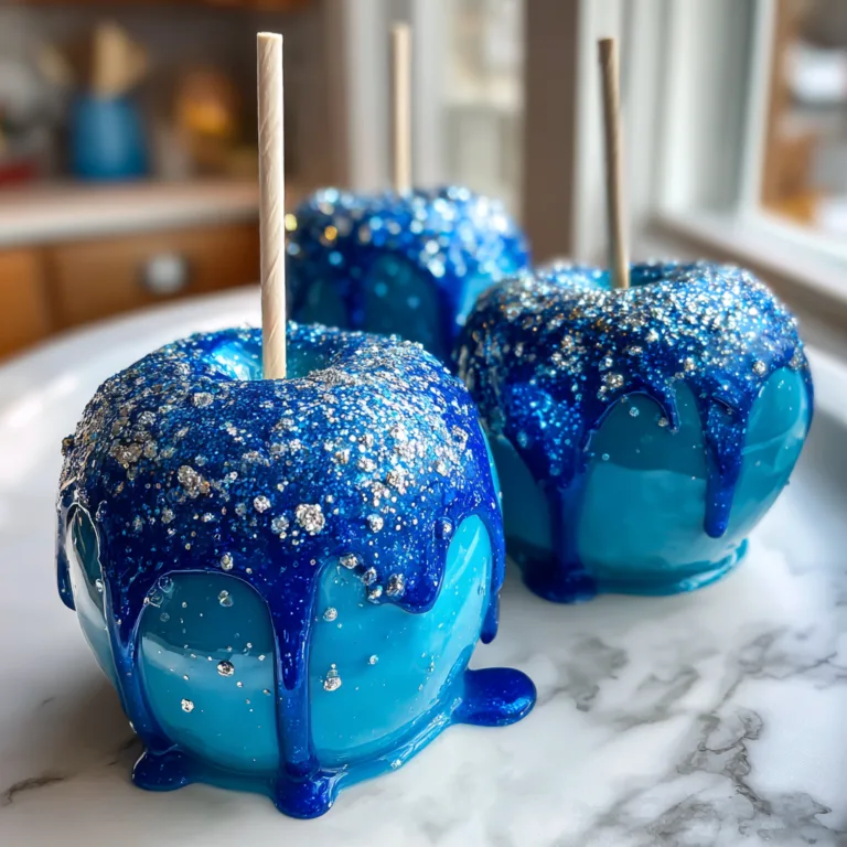 Sweet Ocean Candy Apples