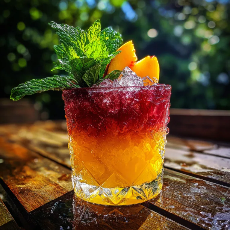 Georgia Peach Cocktail