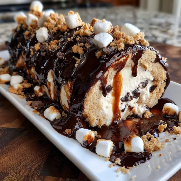 Smores Cookie Dough Roll
