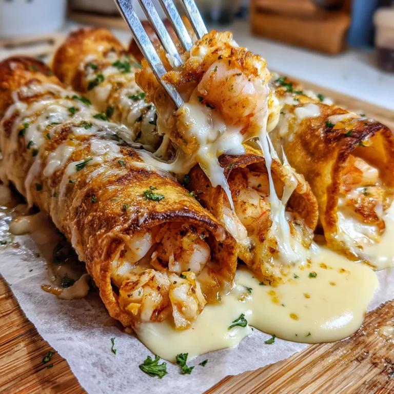 Crab Shrimp Queso Tubes