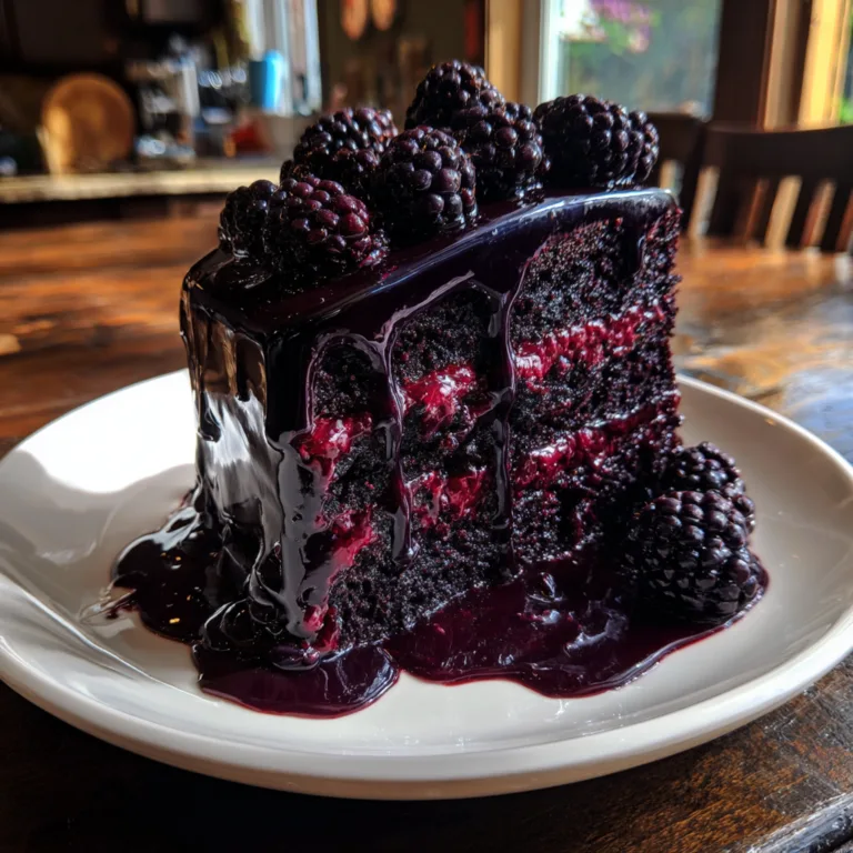 Blackberry Gothic Cake