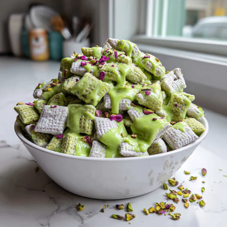 Pistachio Puppy Chow Recipe